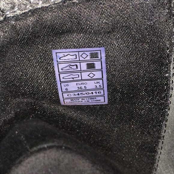 Rocket Dog Boot Size 6 Black With Side Zipper and Knitted Cuff - Picture 6 of 9